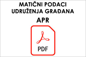 Matični podaci udruženja